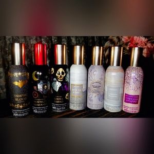 Bath & Body Works/White Barn concentrated room sprays ×7